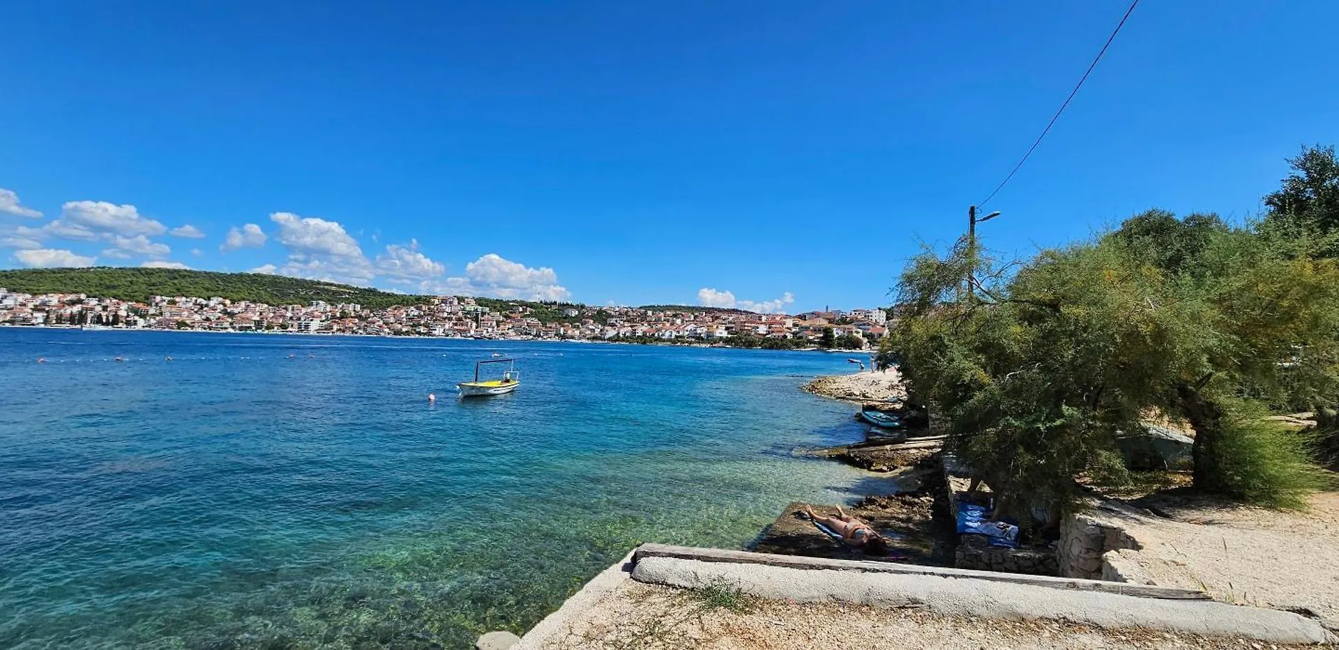 Holiday home Spacious Villa Lush Garden Private Access To Beach Trogir Croatia